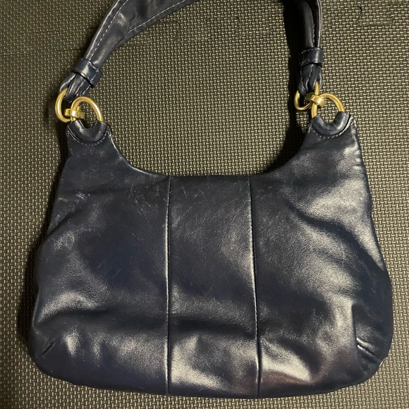 Coach Kristin Leather bag Navy - Picture 3 of 6